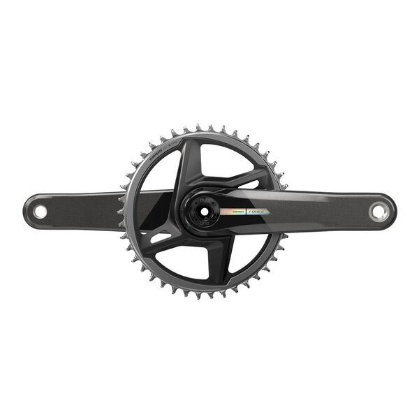 SRAM Force D2 Crankset 1x Wide DUB Direct Mount 40T (BB not included), Unicorn Grey With Laser