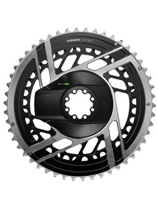  SRAM Power Meter Kit DM Red AXS E1 (Power Meter Including Chainrings, FD Setup Tool), Black/Silver
