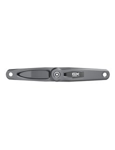  SRAM Crank Arm Assembly GX ISIS Black Self Extracting Bolt - for Pedal Assist (Crank cap/Chainring/BB not included), Black