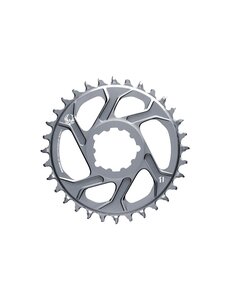  SRAM Chain Ring X-SYNC 2 Direct Mount 6mm Offset Eagle, Polar Grey