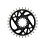 SRAM Chain Ring T-TYPE Direct Mount 3mm Offset Eagle (including 8 bolts) XX D1, Black