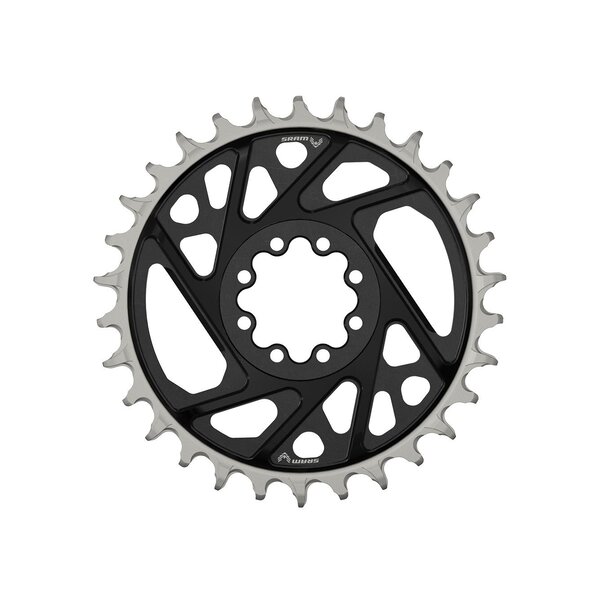 SRAM Chain Ring T-TYPE Direct Mount 3mm Offset Eagle (including 8 bolts) XX D1, Black