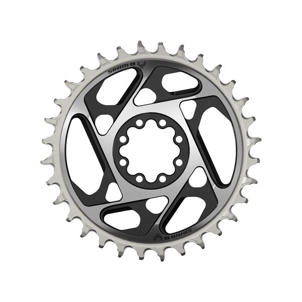 SRAM Chain Ring T-TYPE Direct Mount 3mm Offset Eagle (including 8 bolts) XXSL D1, Black