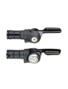  SRAM 500 TT Shifter Set Aluminum (10spd) Rear/Friction Front:  10 SPEED