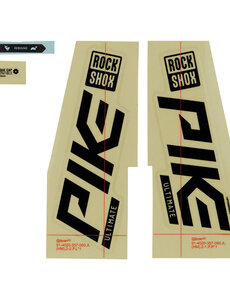  Rockshox Fork Decal Kit - Pike Ultimate 27/29