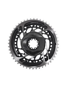  SRAM Chain Ring Road Dm Kit Non-Power Red, Polar Grey