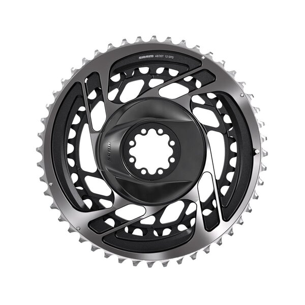 SRAM Chain Ring Road Dm Kit Non-Power Red, Polar Grey
