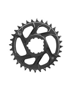  SRAM Chain Ring X-Sync 2 Direct Mount 3mm Offset Boost Cold Forged Aluminum, Black