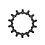 SRAM Chain Ring X-SYNC Sprocket for Bosch motors 14T Straight Steel Black