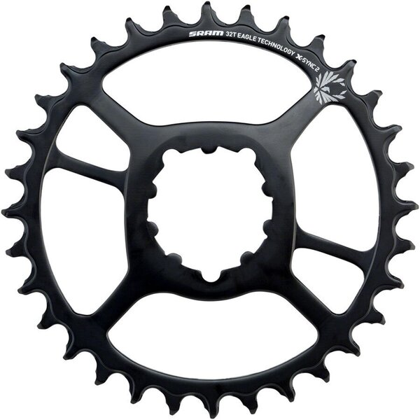 SRAM Chain Ring X-SYNC 2 Steel Direct Mount 3mm Offset Boost Eagle, Black