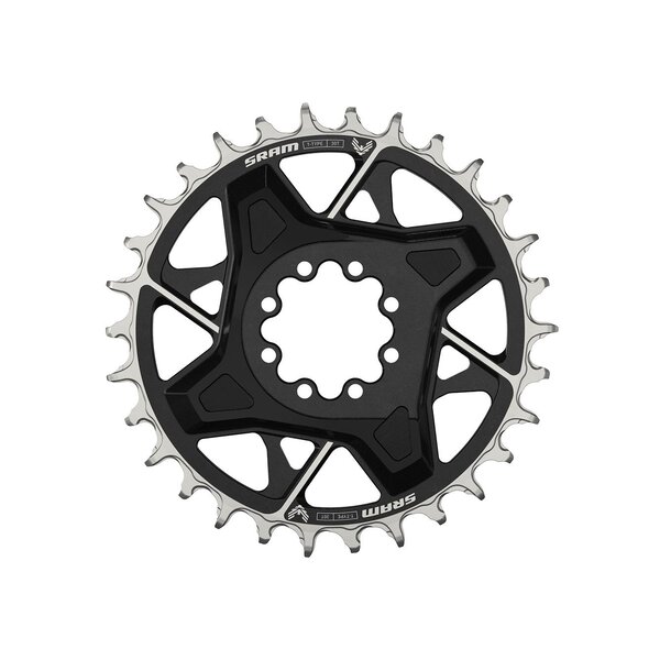 SRAM Chain Ring T-TYPE Direct Mount 3mm Offset Eagle (including 8 bolts) X0 D1, Black