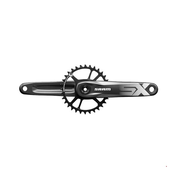 SRAM Crankset SX Eagle DUB 12s With Direct Mount 32T X-SYNC 2 Steel Chainring A1, Black