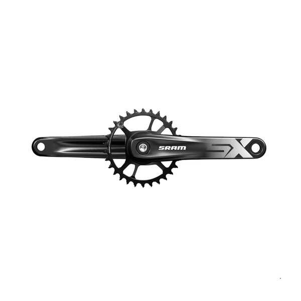 SRAM Crankset SX Eagle Boost 148 PowerSpline 12s With Direct Mount 32T X-SYNC 2 Steel Chainring A1, Black
