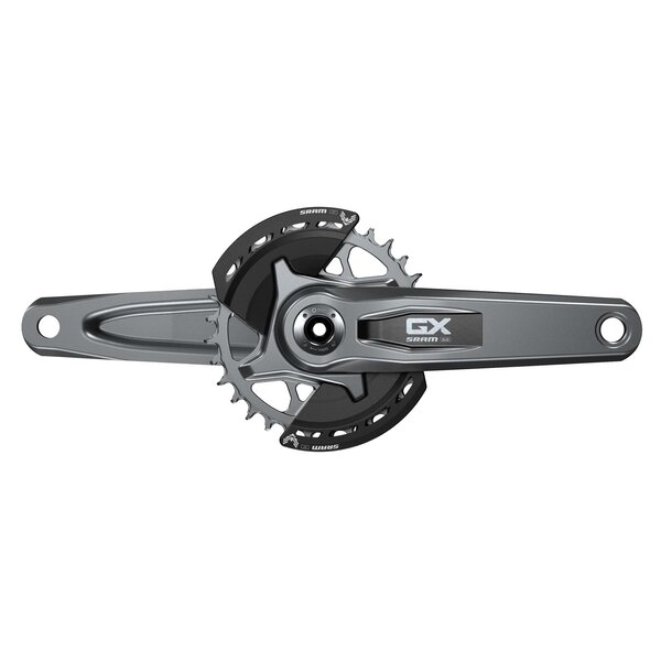 SRAM Crankset Gx Eagle Q174 55mm Chainline Dub MTB Wide Dark Polar 2-Guards 32T T-Type (BB Not Included), Dark Polar
