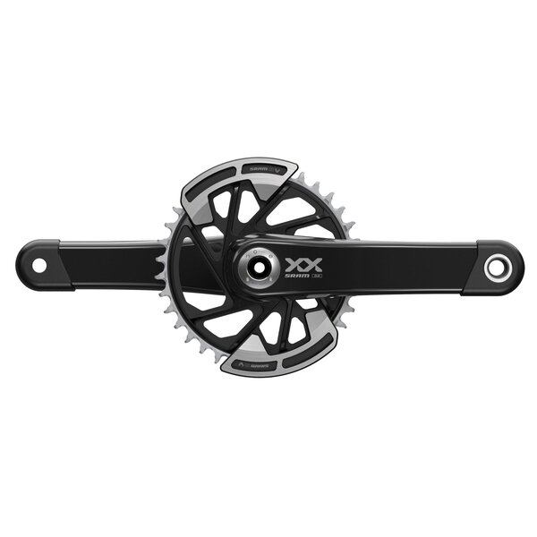 SRAM Crankset XX Eagle Q174 55mm Chainline Dub MTB Wide Black 2-Guards 32T T-Type (BB Not Included), Black