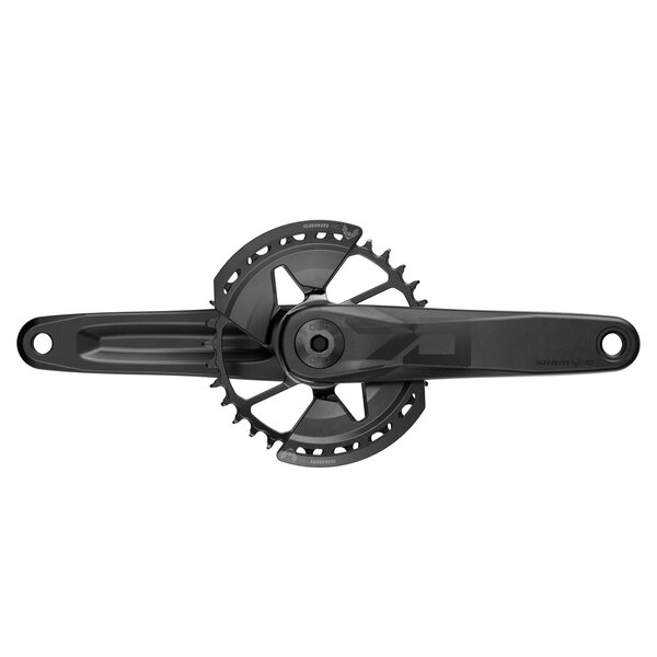 SRAM Crankset Eagle 70 CL55 DUB MTB Wide Black 2-guards 32t Steel T-Type (BB and BB DUB spacers are not included), Black