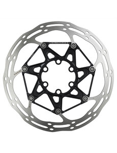  SRAM Rotor Centerline 2 Piece (Includes Steel Rotor Bolts) Rounded - 6 bolt, Black