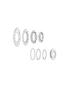  SRAM Cassette Stealth Ring Set XG1290 Red E1 (Include 1 Damperings Of Each Size)
