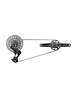  SRAM GX T-Type Eagle Transmission AXS Groupset (RD w/Battery/Charger/Cord, EC POD, FC GX Q174 DUB MTB Wide w/DM 32t CR w/2 Guards, CN 126l, CS XS-1275 10-52t), Dark Polar