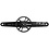 SRAM Crank NX Eagle DUB 12s w Direct Mount 32t X-SYNC 2 Steel Chainring Black (DUB Cups/Bearings Not Included), Black
