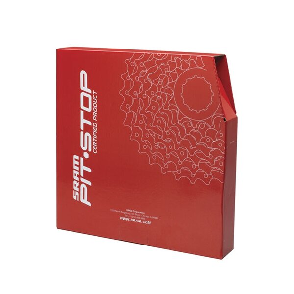 PitStop Derailleur Cable Housing In File Box - 4mm / 30m Long
