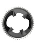  SRAM Rival AXS Chain Ring Road 107BBD 2X12 Black With Cover Plate, Black