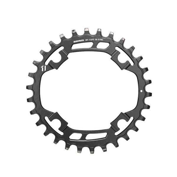 SRAM Chain Ring X-SYNC 1x11 STEEL 30T 94BCD Steel 3.5mm Black