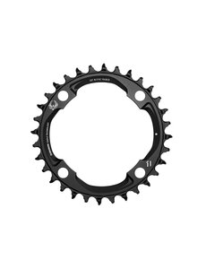  SRAM Chain Ring X-SYNC 2 94 BCD Alum Eagle Black Light Powered EMTB (Levo SL), Black