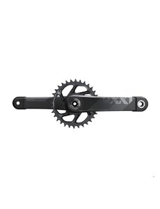  SRAM Crankset XX1 Eagle Boost 148 DUB 12s With Direct Mount 34T X-SYNC 2 Chainring (DUB Cups/Bearings not included) C2, Grey
