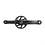 SRAM Crankset XX1 Eagle Boost 148 DUB 12s With Direct Mount 34T X-SYNC 2 Chainring (DUB Cups/Bearings not included) C2, Grey