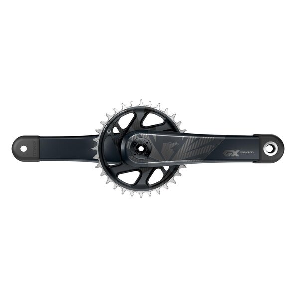 SRAM Crank GX Carbon Eagle Boost 148 DUB 12s w Direct Mount 32t X-SYNC 2 Chainring (DUB Cups/Bearings Not Included), Lunar Grey