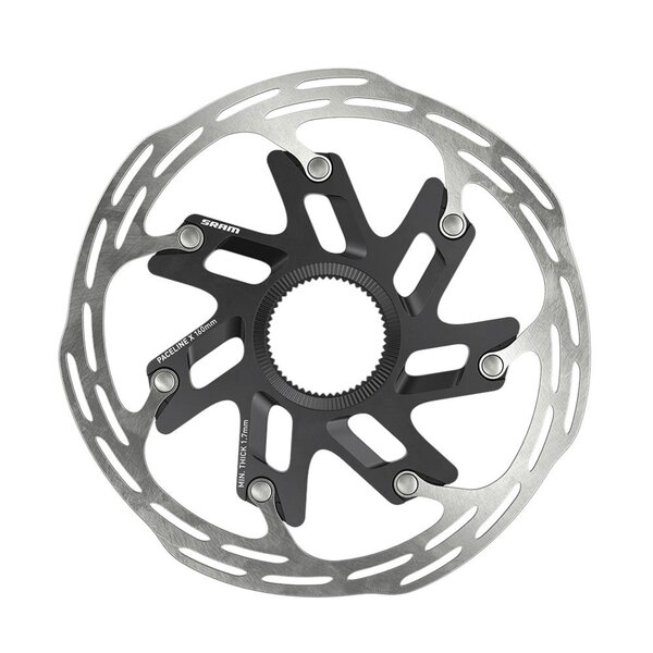 SRAM Rotor Paceline X Centerlock Rounded (Includes Internal Tooled Lockring)