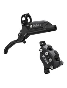  SRAM Disc Brake Maven Base - Aluminum Lever, Stainless Hardware, Reach Adj, Diffusion Black (includes MMX Clamp,20P-2 Bracket,Bleeding Edge Tool) A1, Diffusion Black