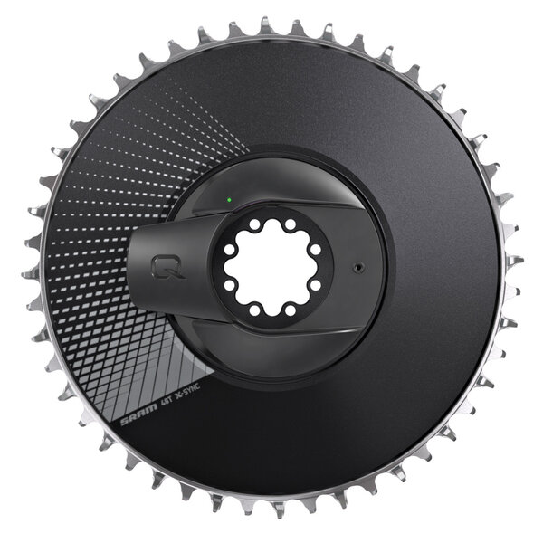 Quarq Powermeter Kit Dm Red AXS D1 Aero (Powermeter Including Chainring), Black