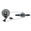 SRAM GX Eagle DUB Boost Groupset (Rear Der, Trigger Shifter With Clamp, Crankset DUB 12s With DM 32t X-SYNC Chainring, Chain 126 links 12s, Cassette XG-1275 10-52t, Chaingap Gauge), Lunar
