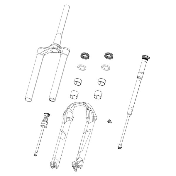 Rockshox Spare - Fork CSU - Debonair 27.5/29B 44 Off-Set - 69OD - 1.8 Taper (No Gradients) - Lyrik C3+/Yari B3+