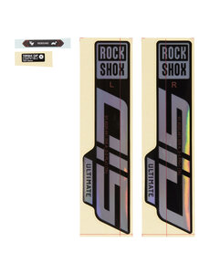  Rockshox Fork Decal Kit - SID Ultimate 27/29