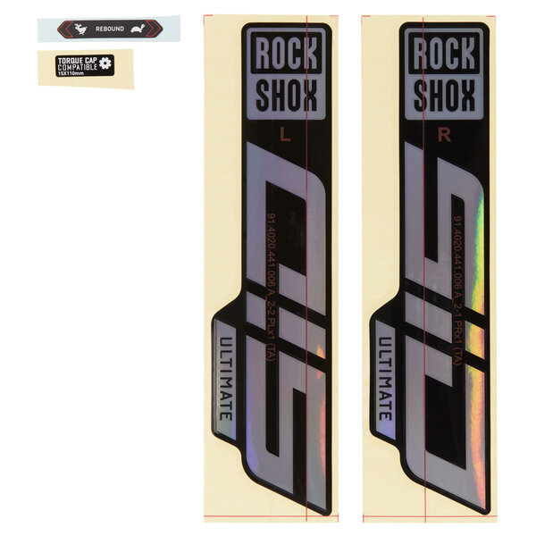Rockshox Fork Decal Kit - SID Ultimate 27/29