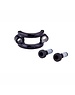 Avid Spare - Disc Brake Spare Lever Split Clamp Kit Black - Elixir 5/3,DB 3/1/Level T Qty 1 (Steel Hardware):