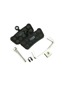  SRAM Disc Brake Pads - Medium Organic/Steel (Quiet) - Trail/Guide/G2/Level 4 Piston: