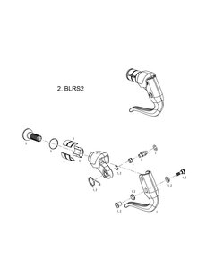  Sram Spare - Brake Lever Hardware Kit TT TT500, TT900 Qty1: