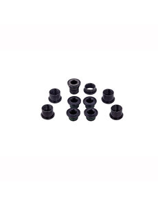  Sram Spare - Crank Chainring Bolt Kit Red Quarq Hidden Bolt 5-Arm Steel Black: