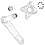 Sram Spare - Crank Arm Bolt Kit M15/M26 Alloy Self-Extracting GXP SilverQty 1:  GXP