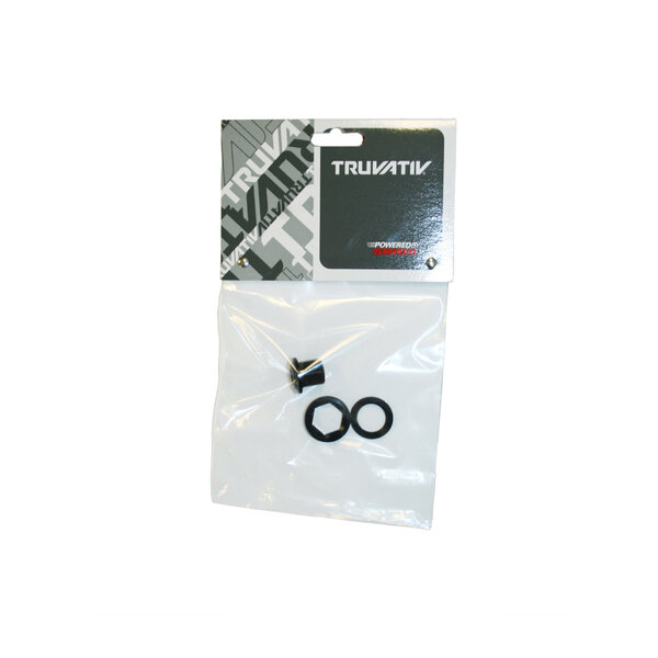 Sram Spare - Crank Arm Bolt Kit M15/M26 Alloy Self-Extracting GXP Black Qty 1:  GXP