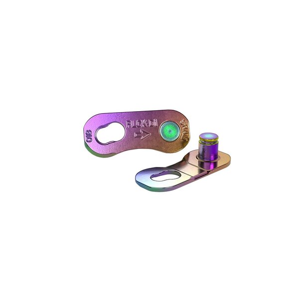 SRAM Powerlock Flattop Chain Connector 12-Speed (4pcs) D1: RAINBOW