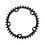 SRAM Chain Ring Road Red22/Force22 X-Glide R 39T Yaw 11 Speed S2130 Alum 3mm Blast Black (53-39): BLACK 11SPD 39T