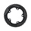 SRAM Chain Ring Road Red B2 X-Glide 53T Yaw 11 Speed S3 130 Alum5mm Black Black 2-Pin (53-39): BLACK 11SPD 53T