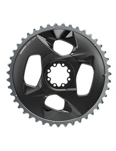  SRAM Chain Ring Road 43T 94BCD 2X12 Force Wide With Cover Plate 2021: POLAR GREY 43T