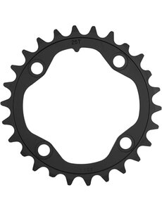  Sram Spare - Chain Ring MTB 26T 80 S1 AL3 Blast Black 2X10: BLACK 26T
