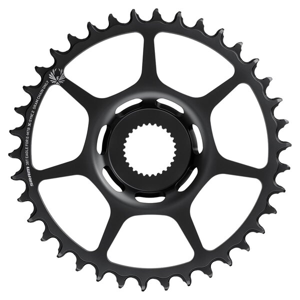 SRAM Chain Ring X-SYNC 2 38T Steel Eagle Bosch Gen4 Direct Mount (NON BOOST): BLACK 38T